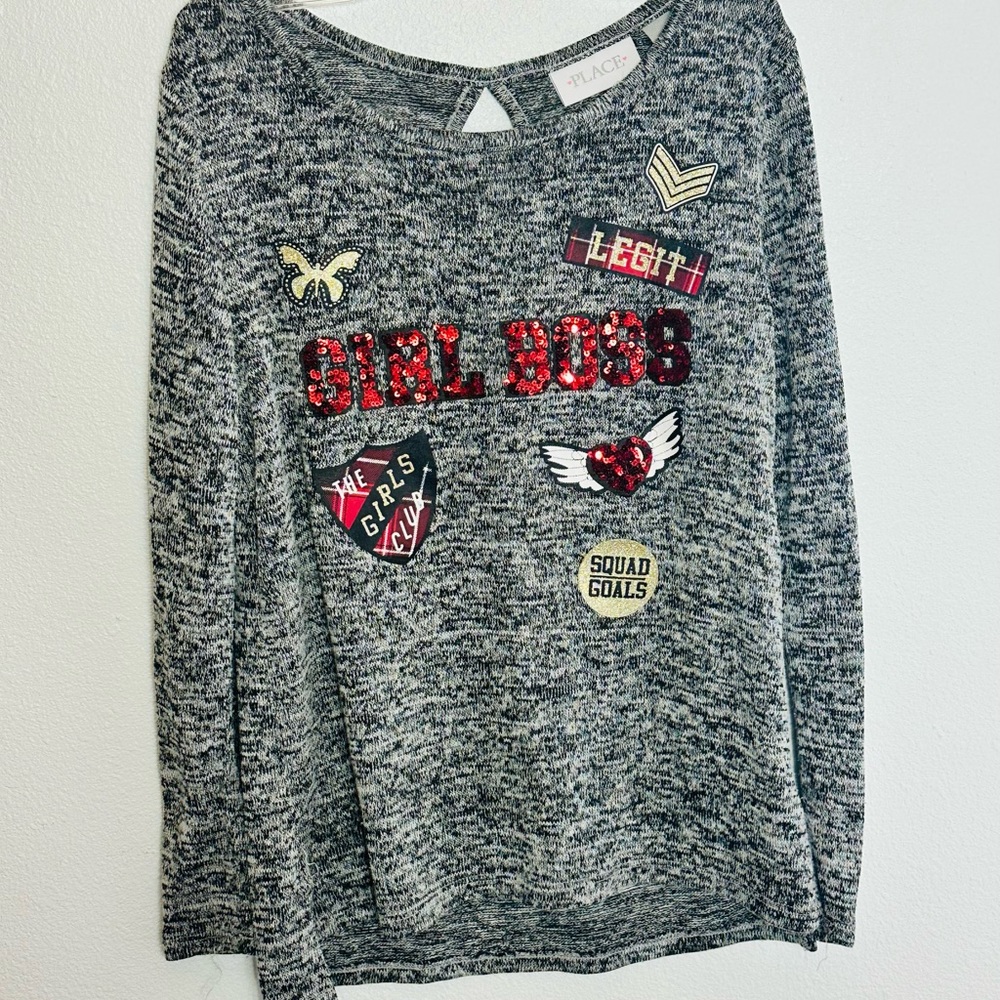 Children’s Place Sweater girls 7/8 EUC